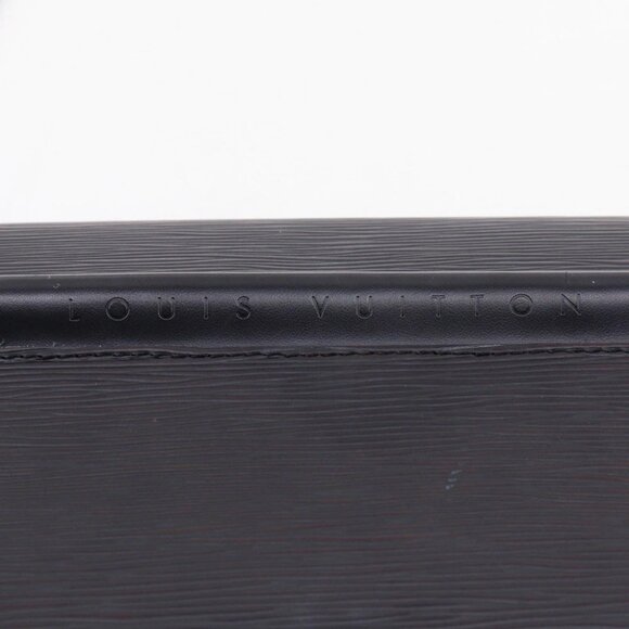 LOUIS VUITTON Dinar Shoulder Bag M52022 Noir black Epi Leather Women - Picture 12 of 12